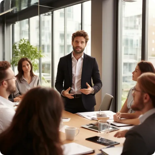 Meeting with Partners